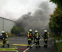 Brand in Lagerhalle Koeln Junkersdorf Toyota Allee P038